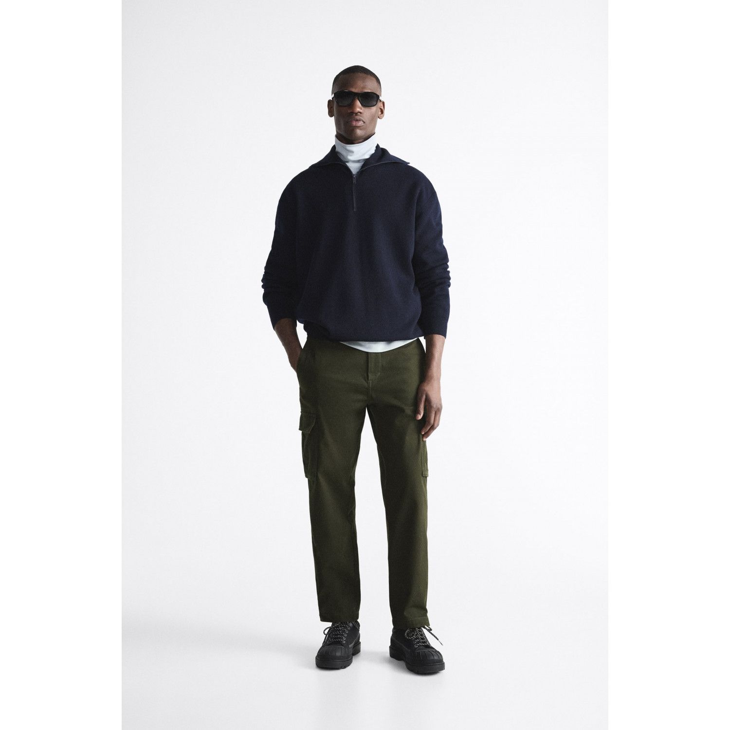 

CARGO TROUSERS WITH ADJUSTABLE HEMS