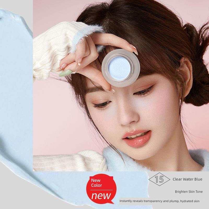 Foreverkey Blush Cream Mud August Apricot Women's New Nude Makeup Natural Highlighting and Contouring Blue Purple Pure Desire