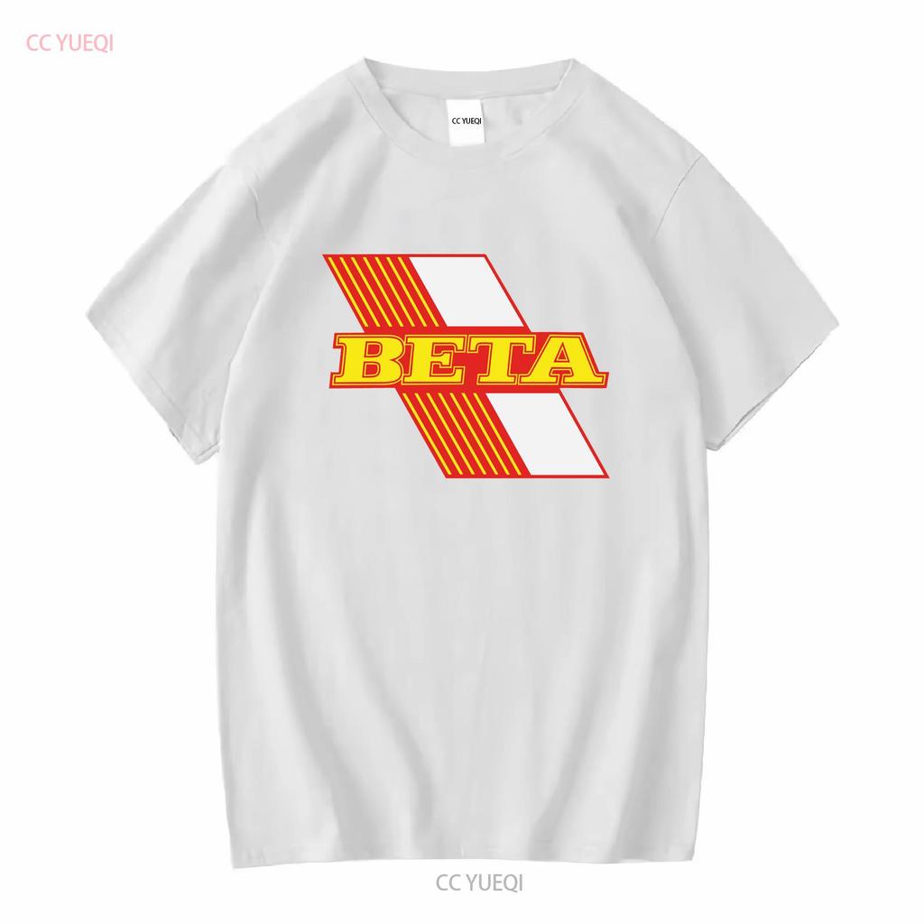 Beta Motorcycle Enduro RR Retro Italian MX Trial T Shirt Style Long or Short Sleeves Vintage Washed Streetwear Homme Breathable