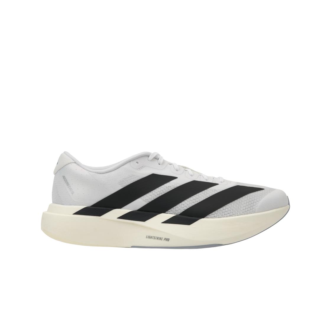 adidas Adizero Evo SL белые черные мужские кроссовки Cloud-White Core-Black JH6206 41⅓