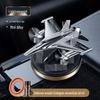 Solar-Powered Rotating Helicopter Car Air Freshener with Light Sensor