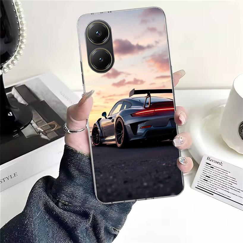 Sports Car 911 Soft Phone Case For Xiaomi Redmi 15C 15 13C 13 Poco X5 X6 X7 F7 Ultra M7 12C 12 10 10C 9C 9A 9T 9 Fundas Poco X3