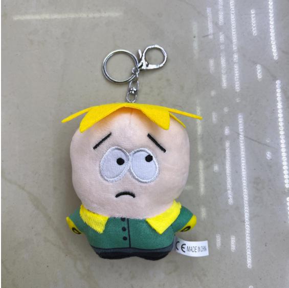 South Park Plush Toy Set: Skull Kenny, Cartman, Kyle, Butters, Stan with Go-Karts.