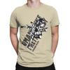 Umamusume Pretty Derby Kitasan Black Baumwoll-T-Shirt für Herren Sommer Lustige T-Shirts Rundhals Trendy Cooles T-Shirt Übergroße Oberteile