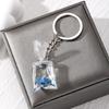 Exquisite Resin Fish Keychain Pendant In Transparent Water Bag for Bags Backpack