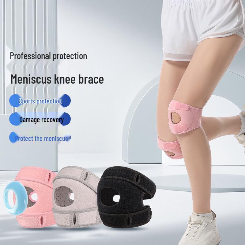 Genunchiere sportive profesionale și bandă patelară pentru bărbați și femei - Ideale pentru badminton, alergare, dans și protecția genunchiului.