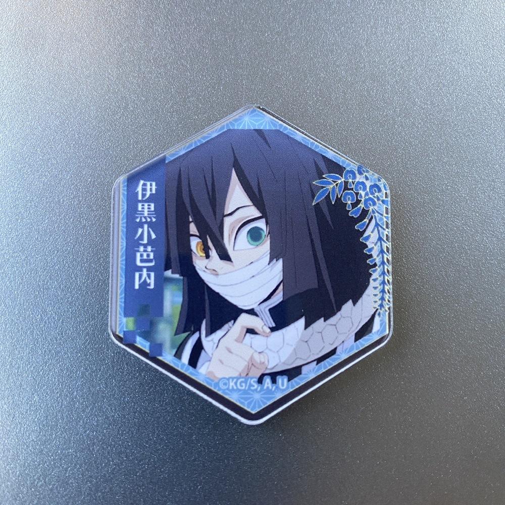 Figure di Demon Slayer di Alta Qualità Magneti Creativi per Frigorifero Adesivi Magnetici Decorativi Anime Magneti per Frigorifero Domestico