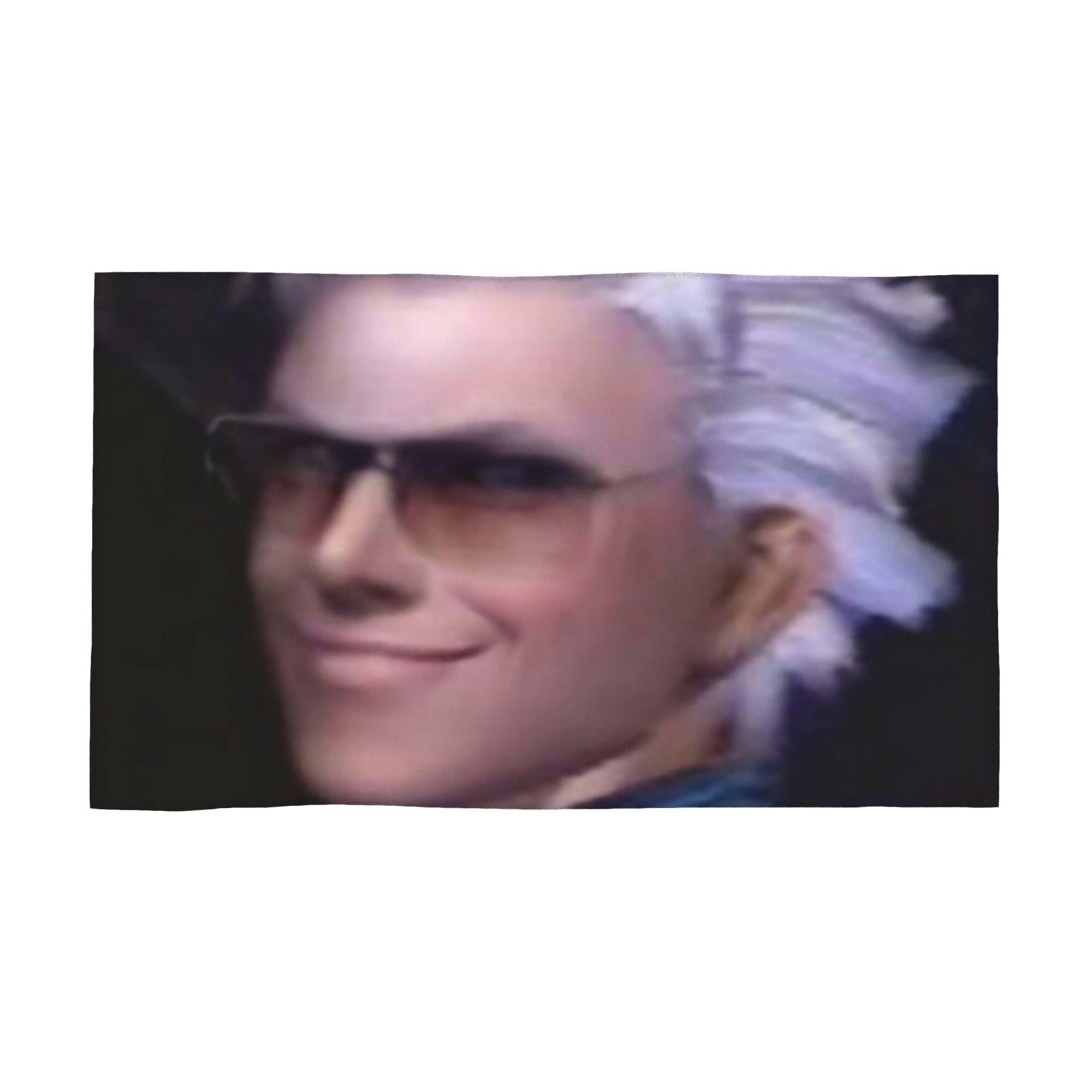 

Vergil From the Devil May Cry Series Soft Face Towel Quick Dry Pool Bath Cotton Towels Absorbent W30*H60(CM)