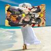 Japanese Anime Cartoon NARUTO Famous Uzumaki Naruto  Beach Towel Outdoor Camping Beach Towel for Vacation Swim Outdoor Pool Absorbent Bath Towel Y14