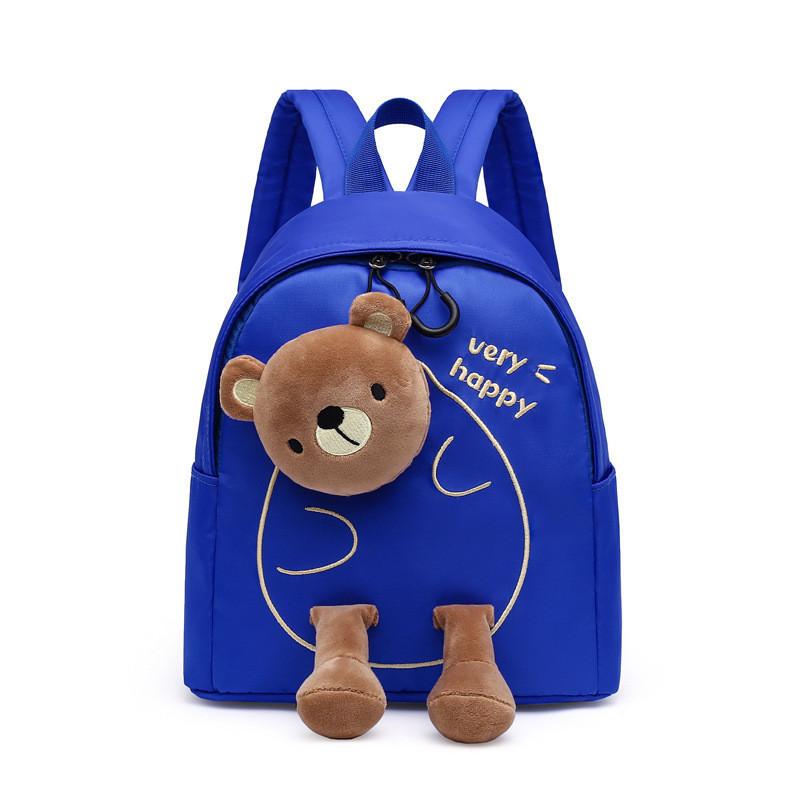 Adorable Animal Patterned Preschool Backpack For Toddlers With Arc-shaped Shoulder Straps