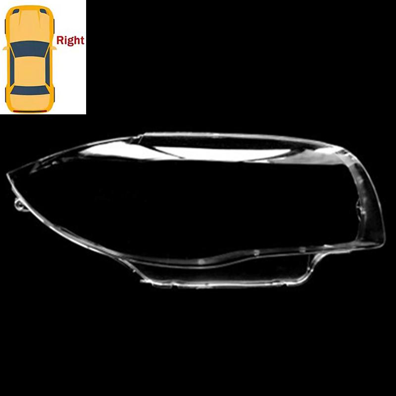 Front Headlight Lens Cover For BMW 1 Series E81 E82 E87 E88 2003-2011 Clear Car Headlamp Clear Shell Case Transparent Lampshade
