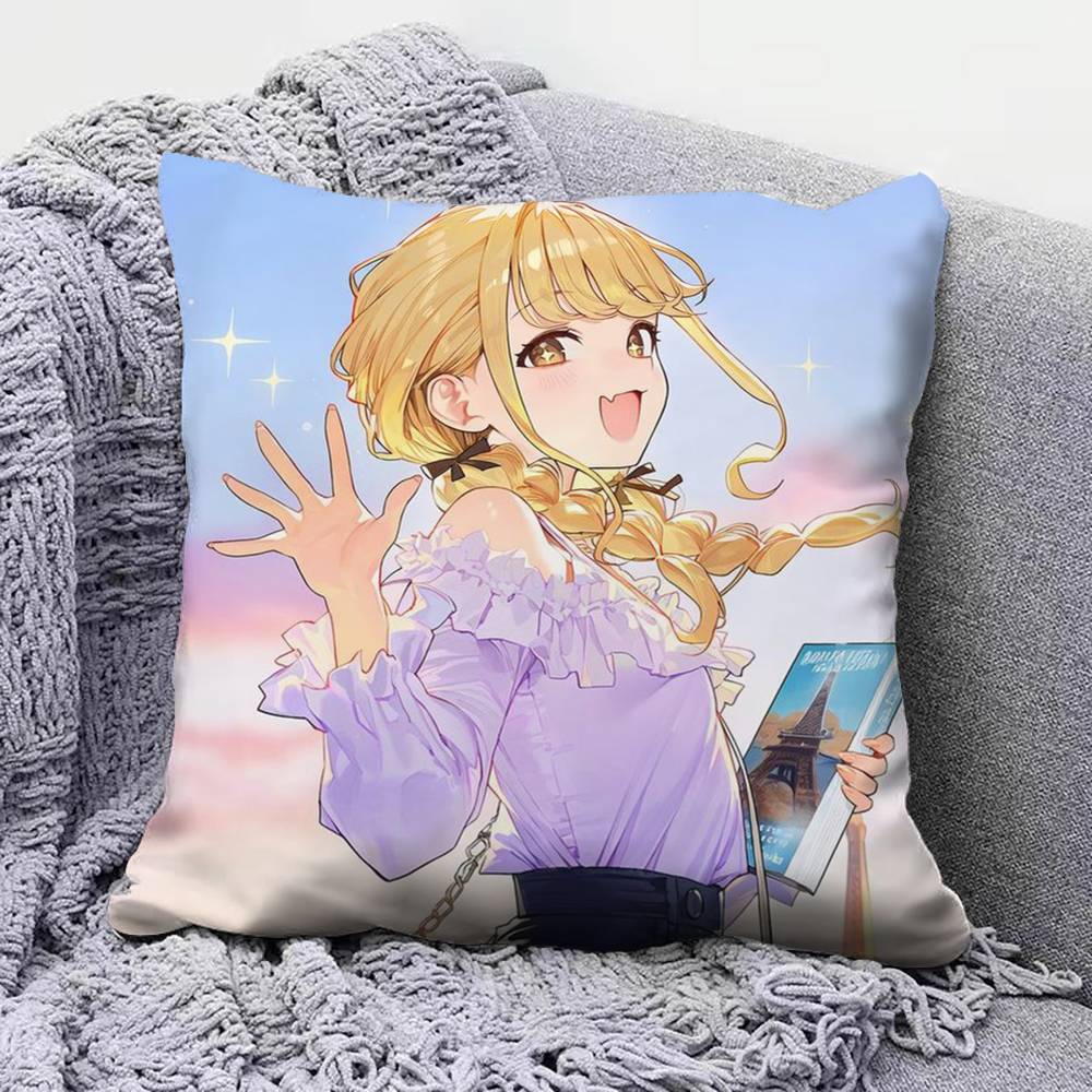 Fujita Kotone Cute Anime GGirl  Pillow Covers Home Sofa Cushion Covers and Aecorative Custom