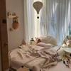 Hot Pendant Light Paired With Wicker Baskets Children's Room Themed Decor Baby Nursery Gift Dreamy Ceiling Ornament