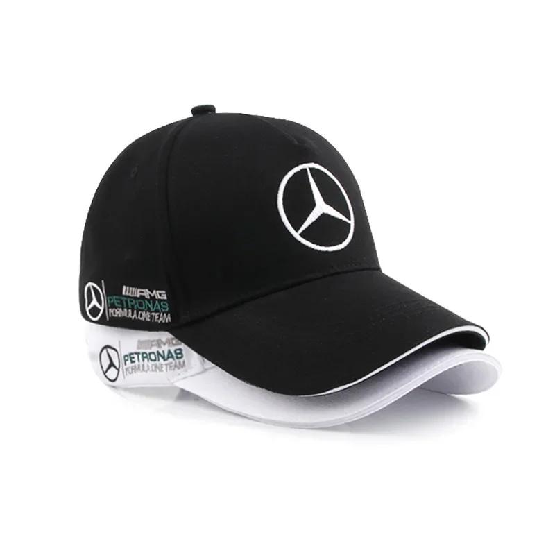 DHP3  Hot 2025 Car Baseball Cap Spring And Autumn Outdoor Adjustable Casual Hats Sunscreen Hat For Mercedes Benz W212 W213 W205 W177 W