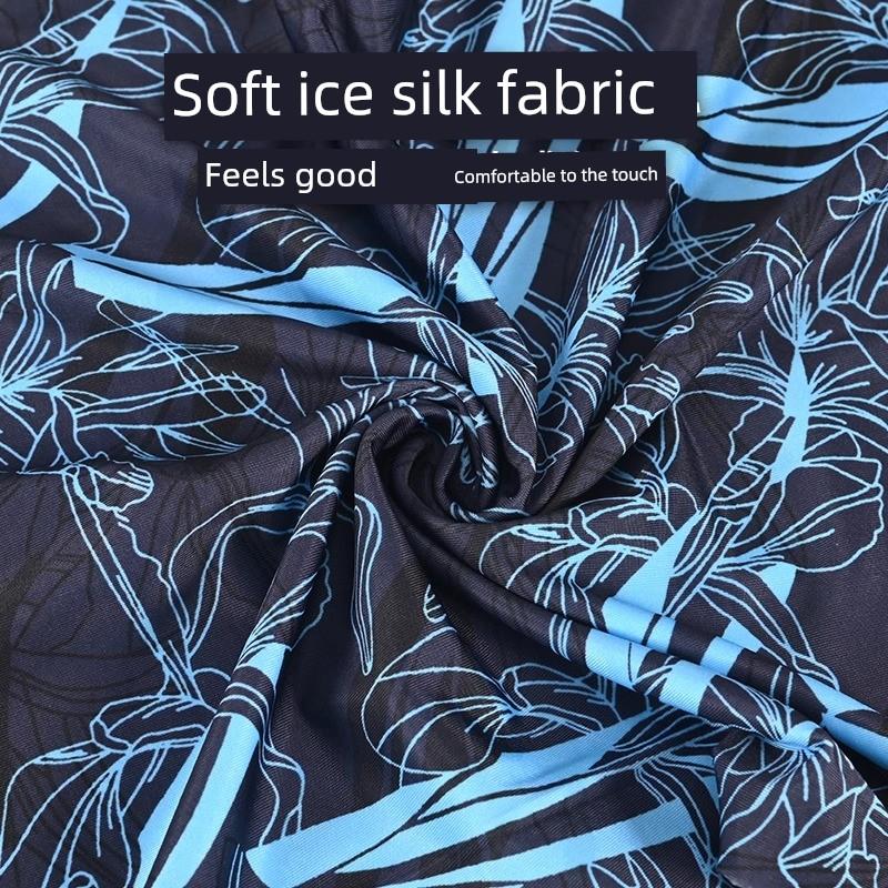 Summer Cycling Mask, Sun Protection Neck Scarf, Neck Cover, Men's Outdoor Running, Camping, Fishing, Ice Silk Magic Headscarf, Women's