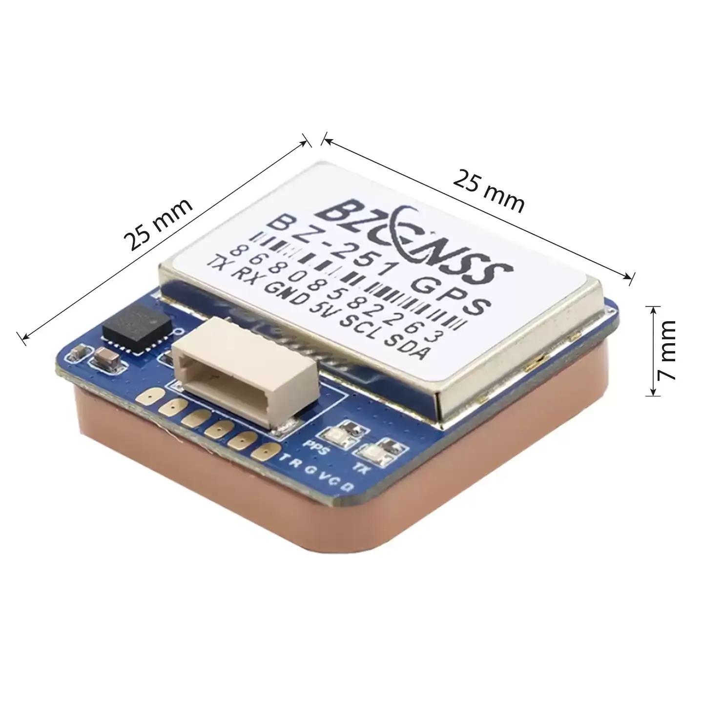 BZGNSS BZ-251 GPS Module with QMC5883 Compass Dual Magnetometer Navigation for Betaflight INAV FPV Drone FPVRACING DRONE&FPV GPS Module