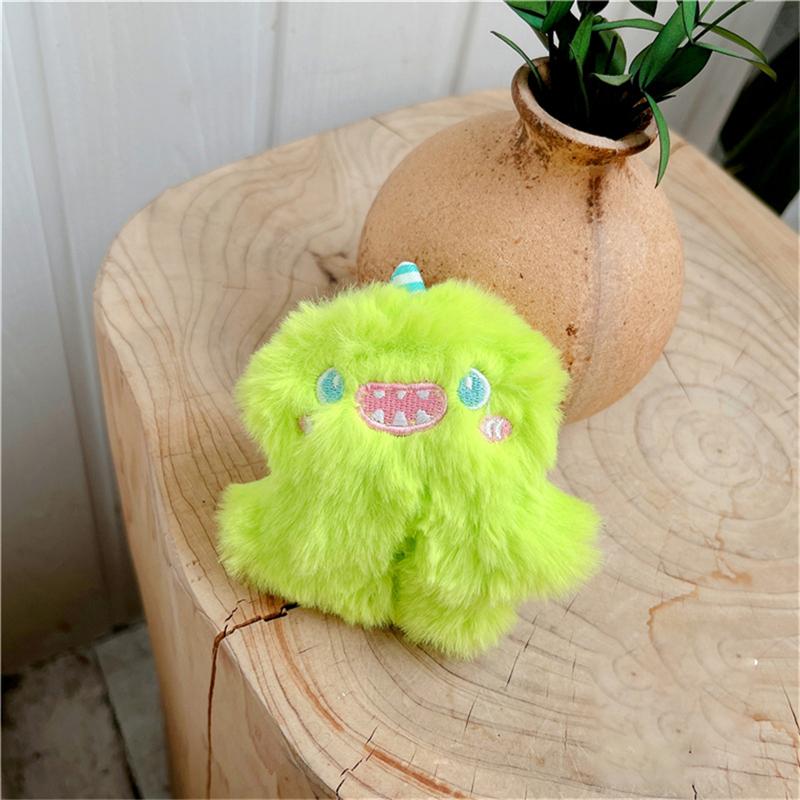 

Ins Cute 3D Fuzzy Plush Monster Bracket Phone Grip Tok Griptok Korea Holder Ring For iPhone 14 13 Accessories Phone Stand Holder