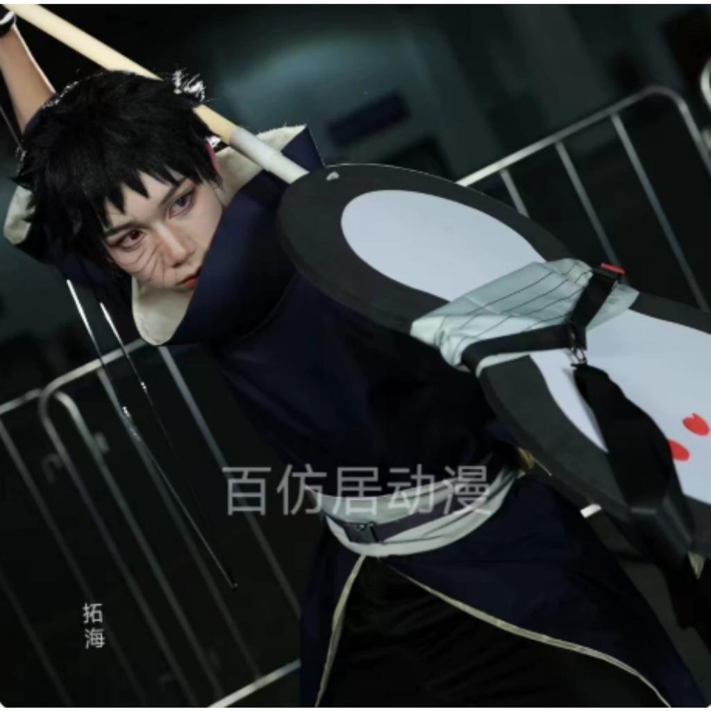 Uchiha Obito Anime Cosplay Kostümleri Cadılar Bayramı Kostümleri Kadın Erkek Japon Elbise Kimono Performans Festivali