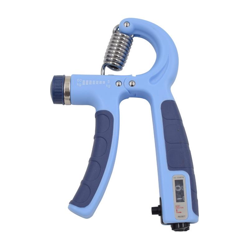 Adjustable 5-60kg Hand Grip Strength Trainer for Men's Finger, Arm, and Muscle Fitness