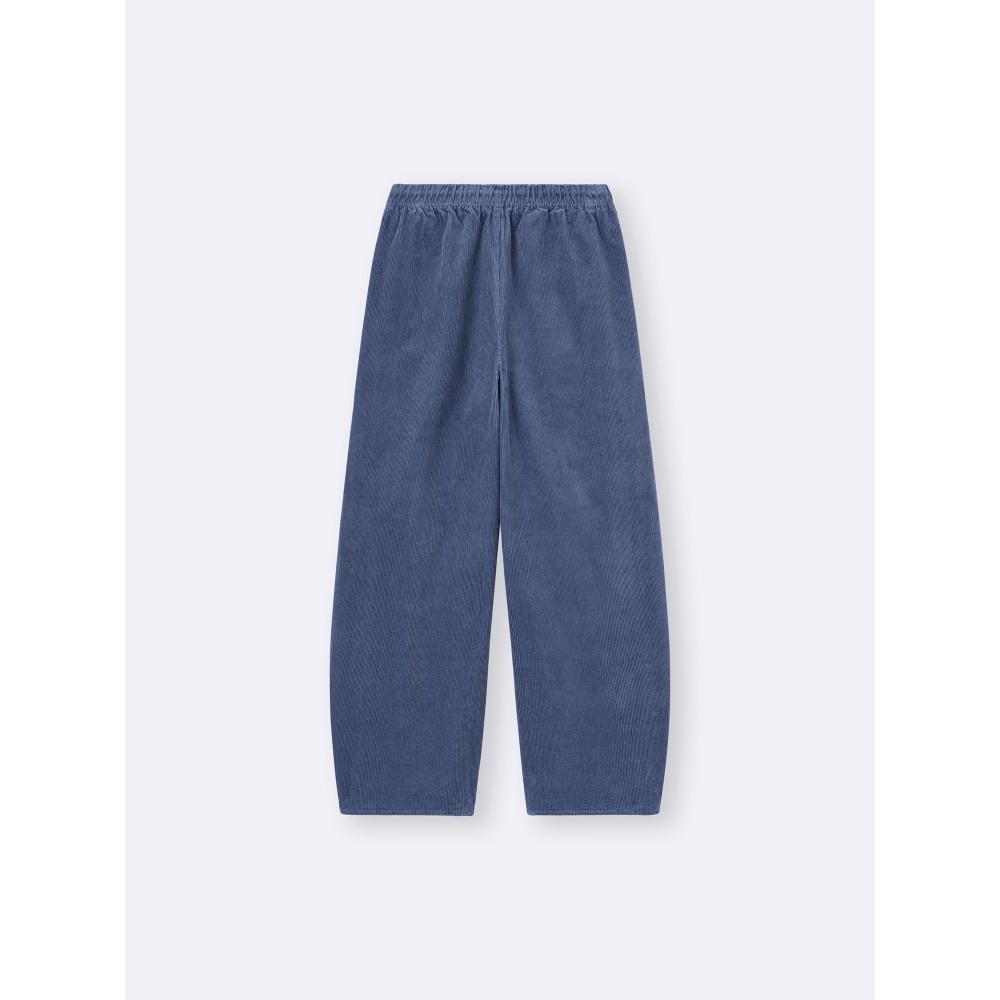 Gu Corduroy Barrel Leg Easy Pants
