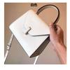 2026 Kelly Handbag Same As Su Mingyu Zhu Li Palm Textured Cowhide Shoulder Bag Women Small Size
