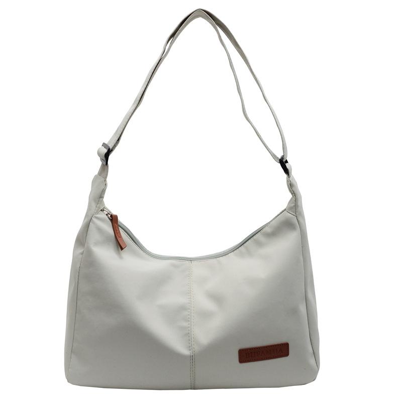 Casual Canvas Bag Fashionable Large-capacity Tote Bag Commuter Simple Single-shoulder Crossbody Bag