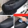 Universal Black Motorcycle Seat Cushion Cover Sun Resistant Waterproof All Season Universal Seat Cover