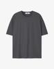 WORK ON BODY OFF Aquavit Cooling Solid Oversized Short Sleeve T-Shirt [Charcoal]