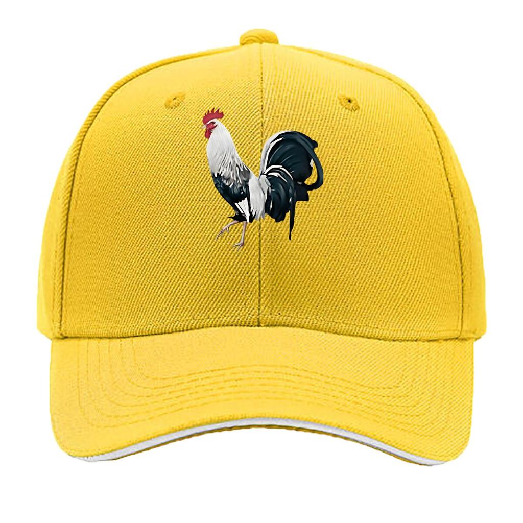 American Retro Breathable Baseball Cap Adjustable Sweat Absorbing Cap Classic Printed Street Fashi Sandwich Baseball Cap