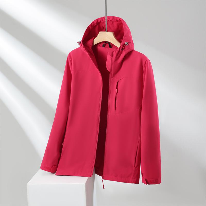Men's Custom Windproof Waterproof Autumn Windbreaker with Logo Embroidery