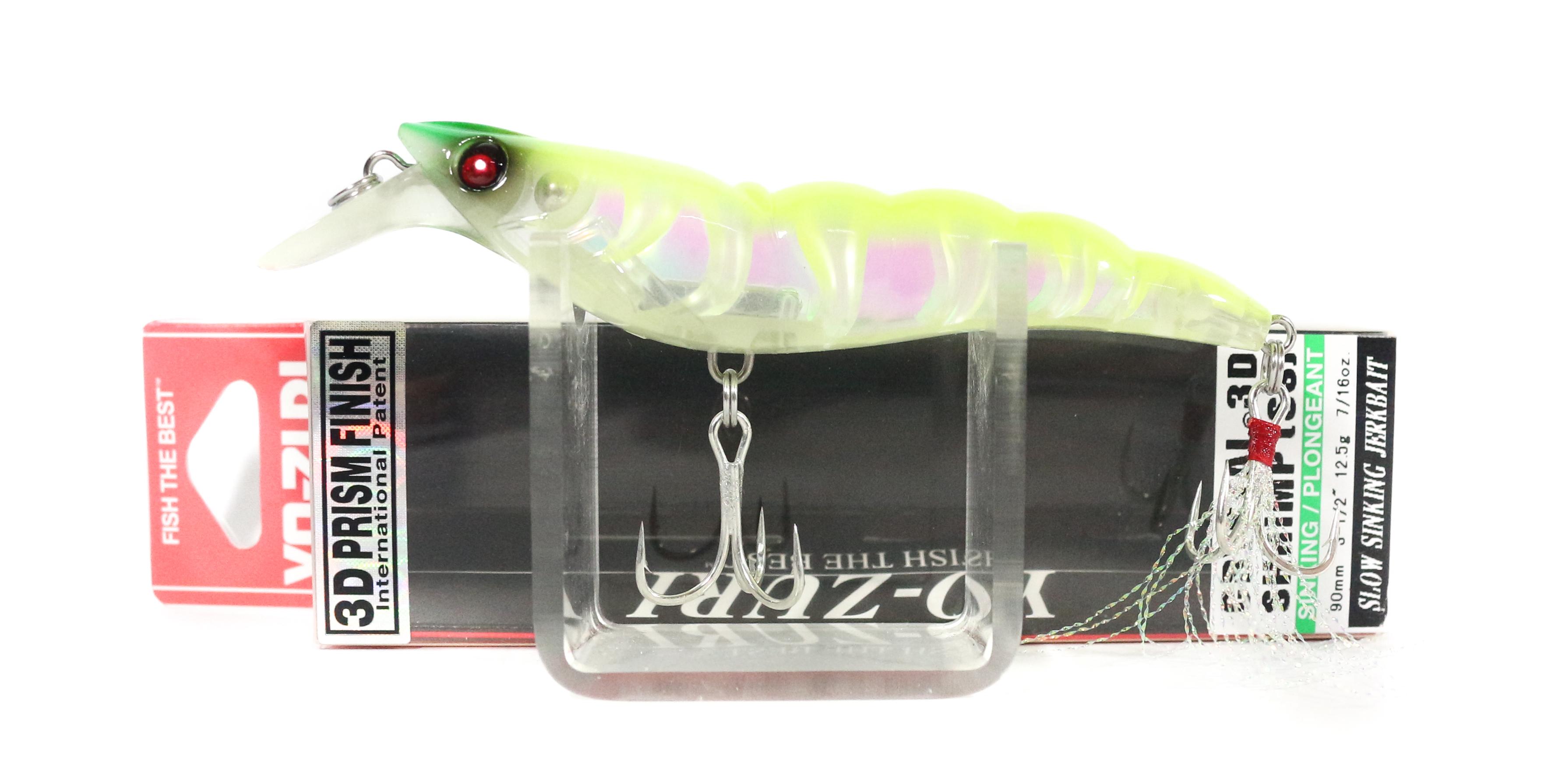 

Тонущая приманка Yo Zuri 3D Crystal Shrimp 90 мм R1162-LSAC (2622)