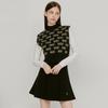 Rick A-Line Simple Elastic Wool Skirt (Black)_L3C1-Ns06K