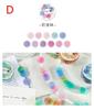 1Roll School Office Supply Colorful Dots Masking Tapes Journal Student Notebook Stickers Kids DIY Decorative Diary Scrapbooking