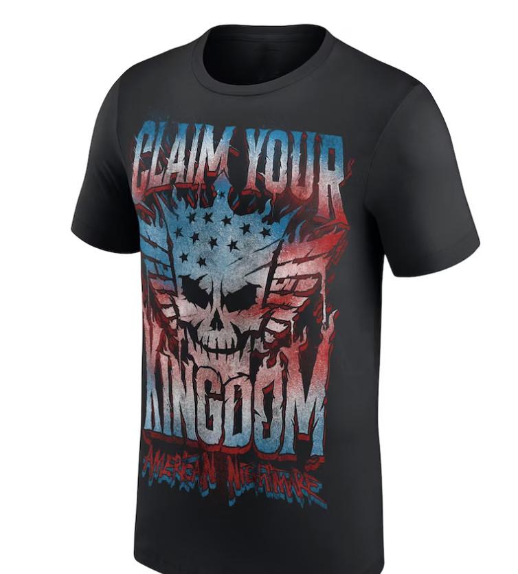 Черная футболка Cody Rhodes Claim Your Kingdom Унисекс XL