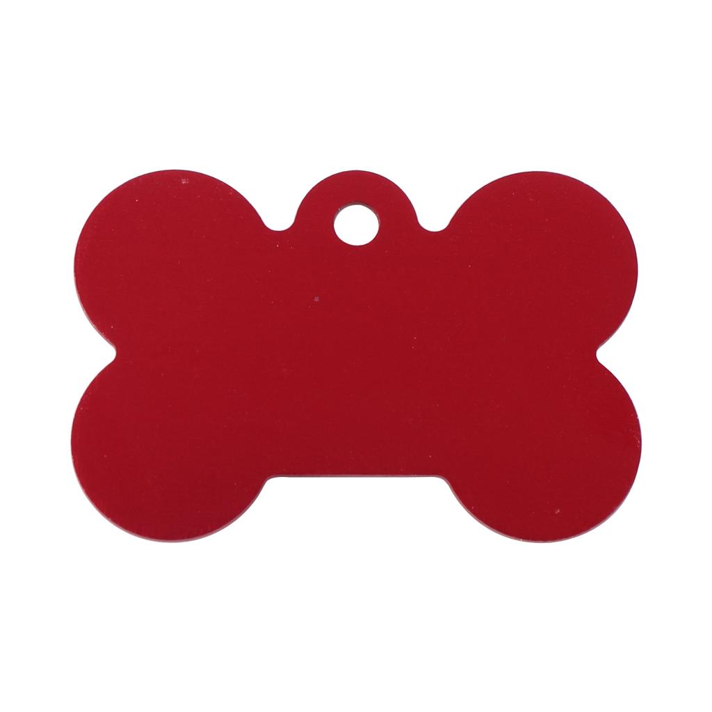 Knochenförmige Haustier-ID-Marke Personalisiertes Hunde-Katzen-Namensschild Anti-Verlust Kostenlose Gravur Halsbandanhänger Knochen für Kleines Mittleres Großes Haustier