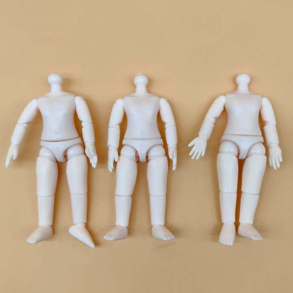 9.5cm Height Doll Body Spherical Jointed Jointed Nude Dolls DIY Toy Nude Doll Toys  Gsc Ob11