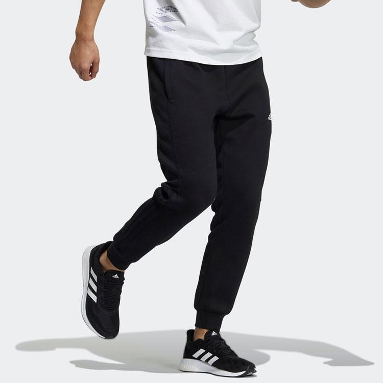 adidas Men's Woven Running Tapered Jogger Pants Black H39228