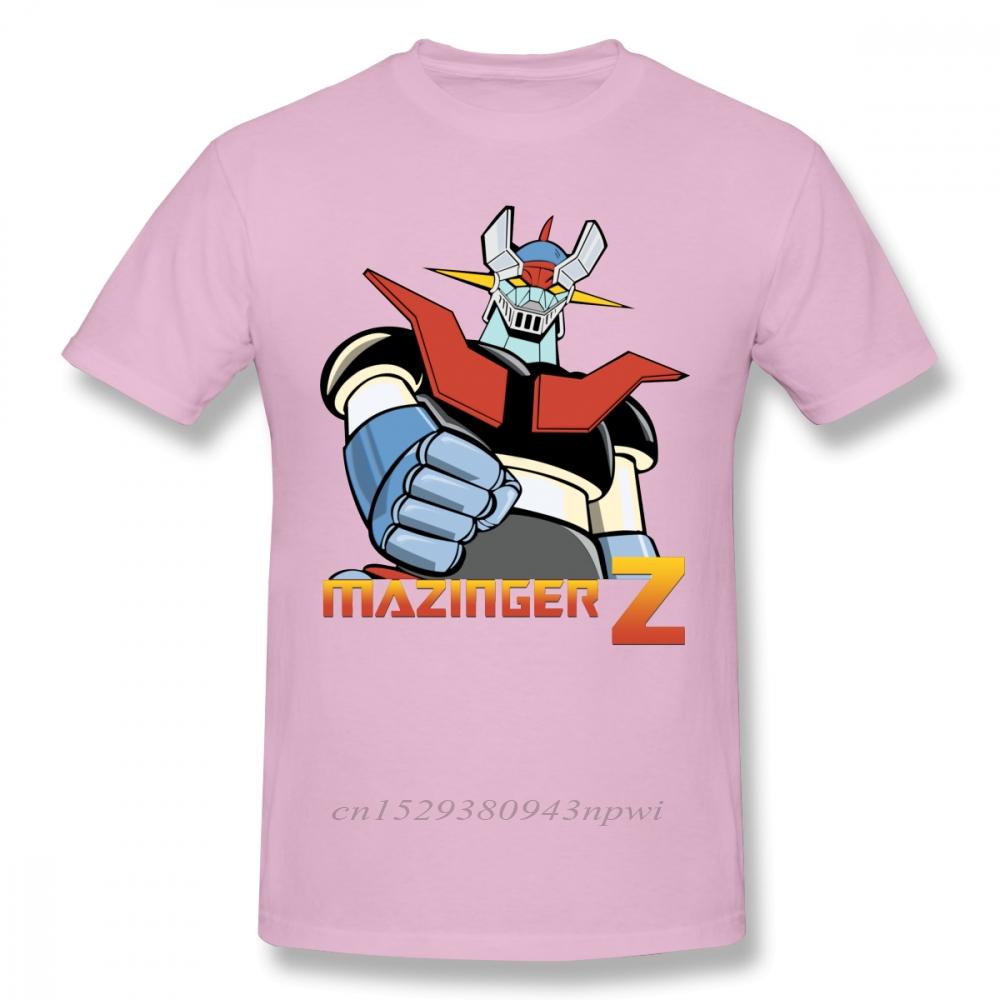 Cool Mazinger Z Robot T Shirt For Man New Short Sleeve Anime Oneck Tee Shirt High Street Vaporwave Fashion Mens Clothes