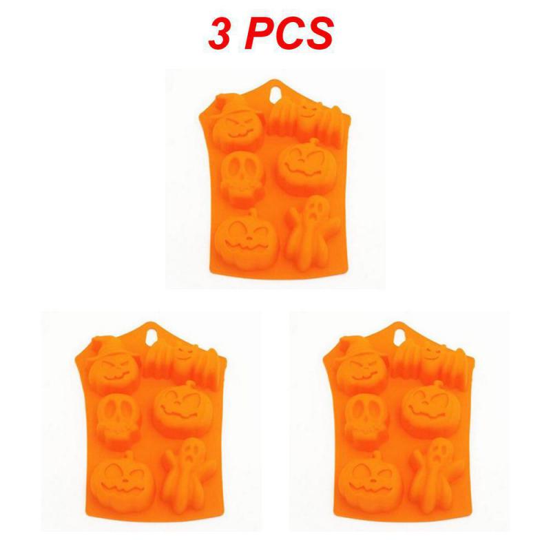 1~10PCS Silicone Molds Pumpkin Mold For Baking Pan For Pastry Confectionery Chocolate Mold Bakeware mould Maker