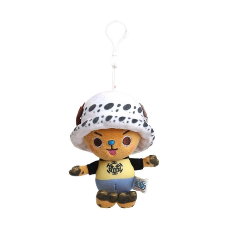 Authentic One Piece Plush Pendant, Cute And Soft Cartoon Character Keychain