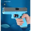 Bo jogando concha arma de brinquedo glock não-lançável modelo de simulação de arma de bola macia para crianças menino arma de bola macia