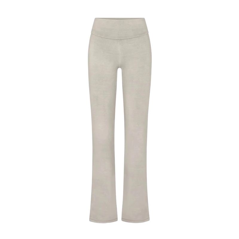 In Stock Skims American Casual Pants Women's Elastic Waist Drawstring Straight-leg Loose Slim Looking Loose Pants All-Matching Trousers