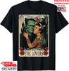 The Monster Frankenstein And Bride The Lovers Tarot Card T-Shirt , Unisex Tee Unisex T-Shirt