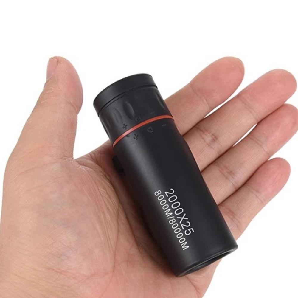 Durable HD Monocular Telescope 2000X25 Magnification Mobile Phone Telescope  Stargazing