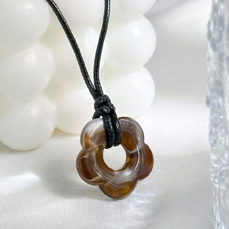 Blütenanhänger Schlüsselbein Kette Mode Schmuck Geschenk Geburtstag Hochzeit Valentinstag