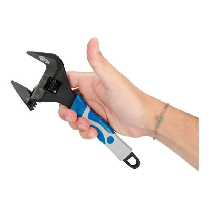 Clé réglable Ferrestock 200 mm