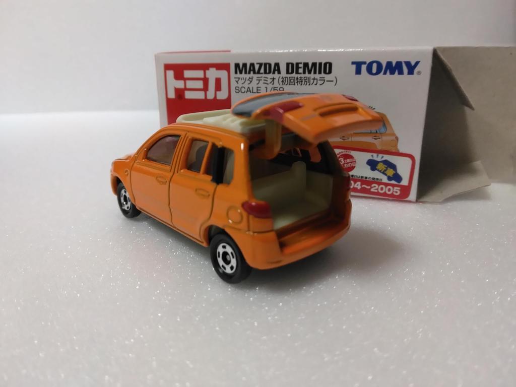 Mazda Demio Scale Miniature Orange 1/59 Car,