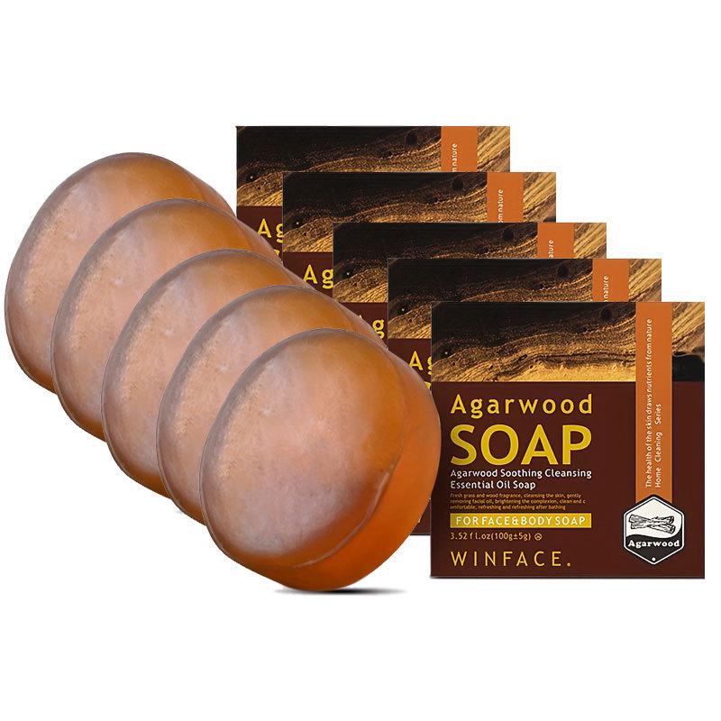

Успокаивающее мыло для ванны с ароматом удового дерева Agarwood Soap 100g