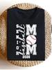 2026 Senior Baseball Mom TShirt BaseballThemed Graduation Gift for Parents LooseFit Casual Round Neck Shirt with Senior