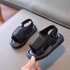 Boys' open-toe sandals, new summer model, soft-soled, Korean-style, lightweight beach shoes for toddlers and young boys